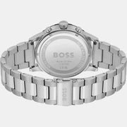 Hugo Boss Men’s Watch – Model 1514032 | Classic Black Dial with Silver Stainless Steel Bracelet