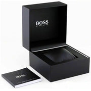 Hugo Boss Men’s Watch – Model 1514080 | Classic Olive Green Dial with Black Leather Strap
